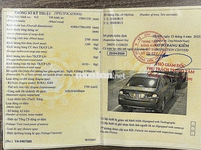 Honda Civic 2010 1.8 AT - 120100 km 1 Chủ cực chất