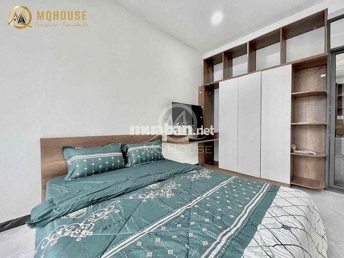 CHDV full nội thất 1pn ban công, cửa sổ máy giặt riêng ngay chợ HHT