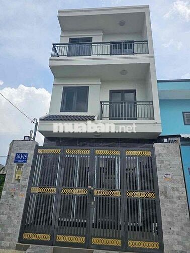 Nhà 3 Tầng,4PN.Đường Nhựa 8m. Trịnh Thị Dối, Xã Đông Thạnh, TPHCM