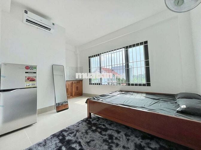 CHO THUÊ PHÒNG STUDIO FULL NỘI THẤT CỬA SỔ GẦN DH NGUYỄN TẤT THÀNH