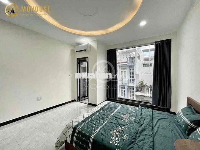 CHDV full nội thất 1pn ban công, cửa sổ máy giặt riêng ngay chợ HHT