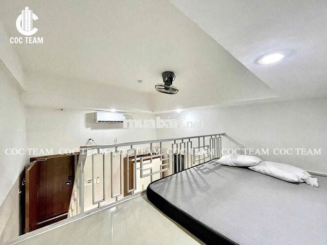 Cho thuê gấp căn hộ gác cao 2m ngay mặt tiền Huỳnh Tấn Phát gần PMH