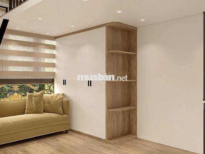 CHDV 60m2 Tân Mai 12P - 8 tầng - dòng tiền 70tr/tháng. 1 bước ra phố