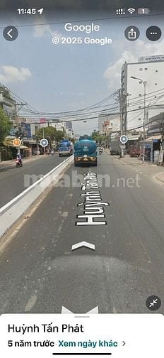 Nhà Mặt tiền 5.5m, vỉa hè rộng rãi