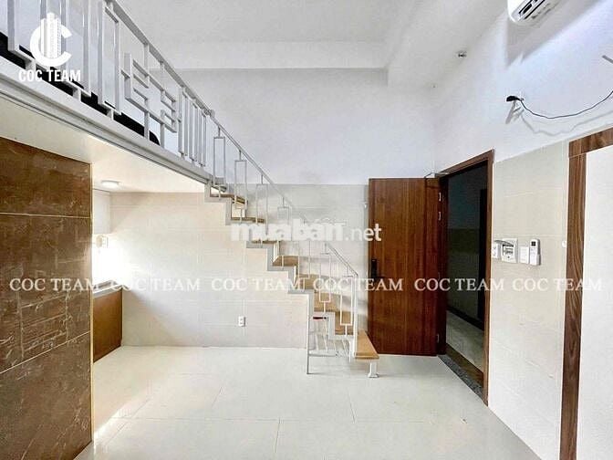 Cho thuê gấp căn hộ gác cao 2m ngay mặt tiền Huỳnh Tấn Phát gần PMH