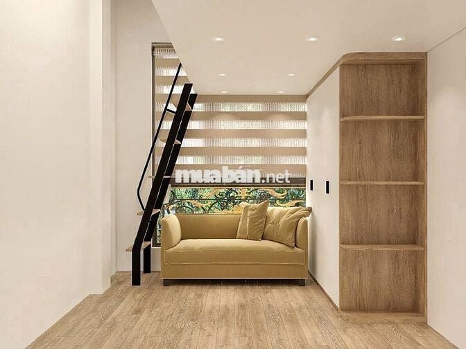 CHDV 60m2 Tân Mai 12P - 8 tầng - dòng tiền 70tr/tháng. 1 bước ra phố