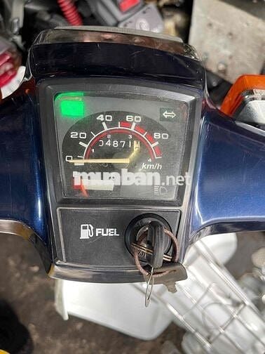 Honda Super Cub 50cc xanh trắng đã dùng