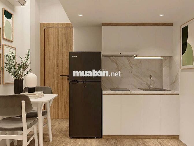 CHDV 60m2 Tân Mai 12P - 8 tầng - dòng tiền 70tr/tháng. 1 bước ra phố