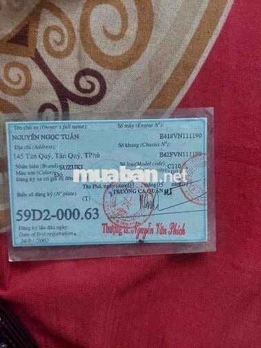 Xipo 202 Xác zin Nguyên Con Bên Malaysia về Nha AE