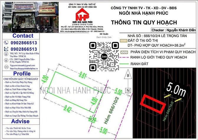 Bán nhà 2 tầng, 666/10/2/4 Lê Trọng Tấn, Ngay Cầu Bưng