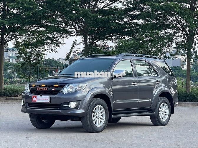 Toyota Fortuner 2012 2.7V xám xi măng đẹp gắt xe