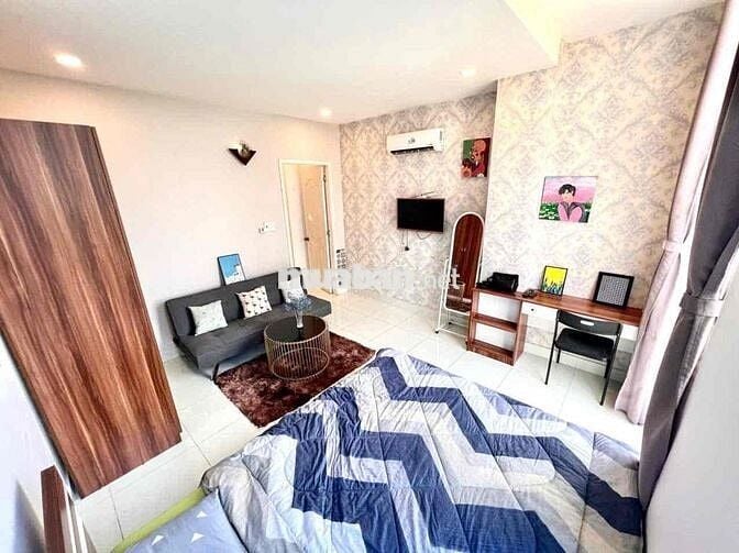 Căn Hộ 1 Phòng Ngủ Full Nội Thất Gần Chợ Bà Chiểu Ngay Phan Đăng Lưu