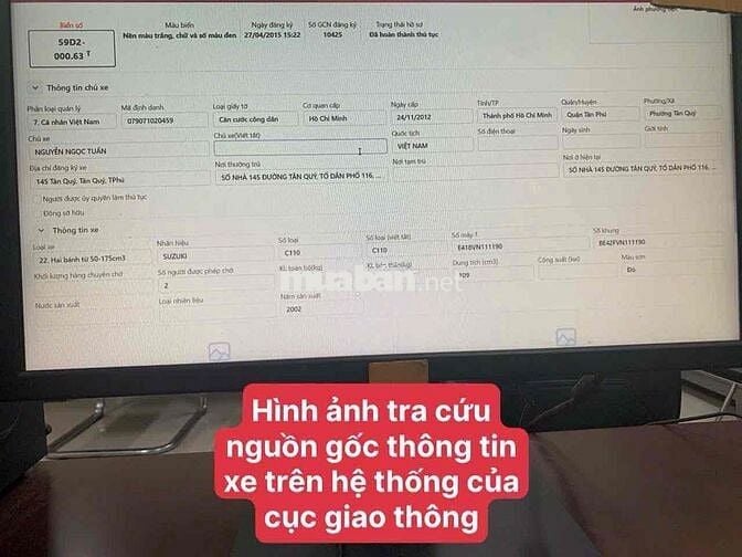 Xipo 202 Xác zin Nguyên Con Bên Malaysia về Nha AE