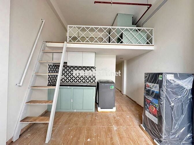 Đập hộp CCMN 30M2 full nội thất thoáng máy gặt riêng tại Đê La Thành