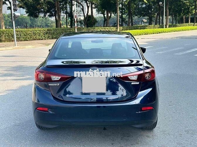 Mazda 3 2018 1.5 AT Sedan - 80000 km Xanh Đen