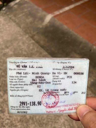 Bán xe còn zin chưa bổ máy