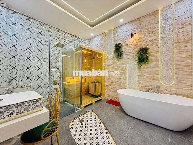 Nhà đẹp Quận 12, Thới An 13 – 4x19m, 1 xẹc, nội thất cao cấp.