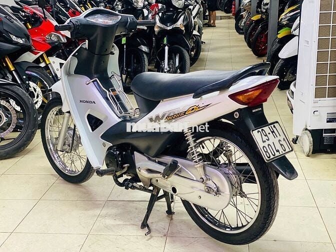 XE MÁY THỊNH PHÁT - WAVE A 100 TRẮNG BIỂN HN 2017