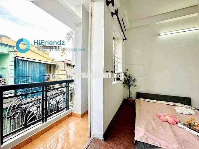 SIÊU PHẨM CĂN HỘ STUDIO BAN CONG FULL NỘI THẤT THUẬN TIỆN ĐI LẠI