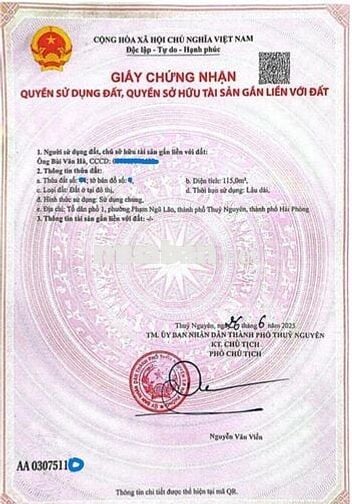 💎 Đất mặt đường 359 – Ngũ Lão, Thủy Nguyên | Mặt tiền 5.4m,