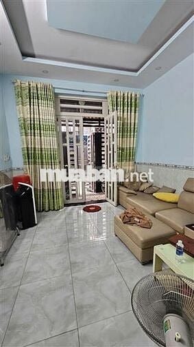 BÁN NHÀ ĐẸP 4 TẦNG HƯƠNG LỘ 2 HẺM XE HƠI