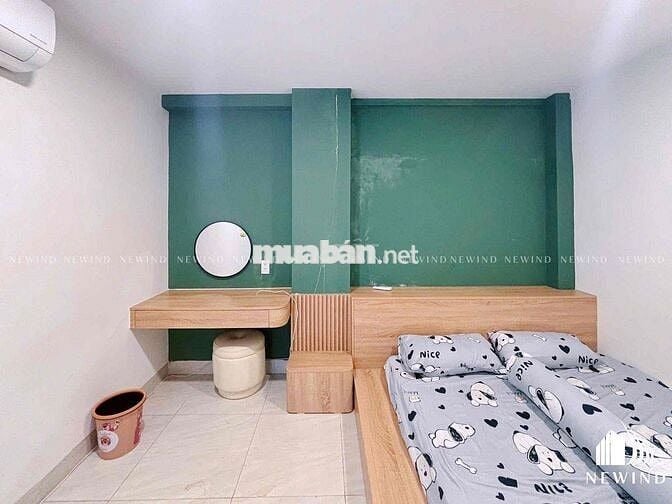 CHO THUÊ CĂN HỘ 1PN BAN CÔNG NGAY CHỢ TÂN ĐỊNH FULL NỘI THẤT GIÁ RẺ