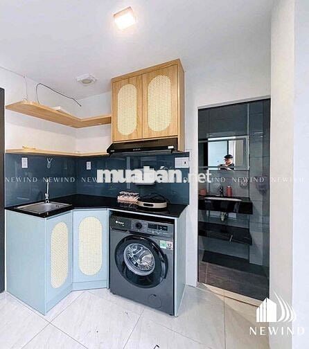 CHO THUÊ CĂN HỘ 1PN BAN CÔNG NGAY CHỢ TÂN ĐỊNH FULL NỘI THẤT GIÁ RẺ