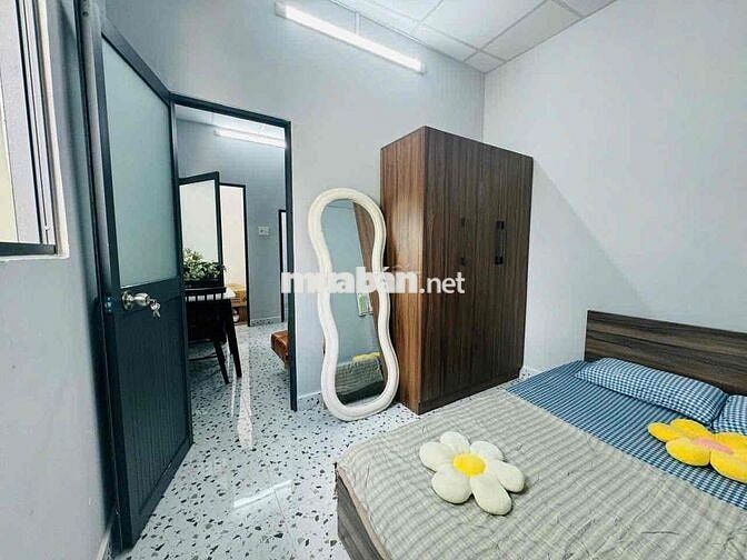 Cho Thuê Căn Hộ 1pn Tách Bếp Cửa Sổ Full NT Ở Tôn Thất Thuyết Quận 4