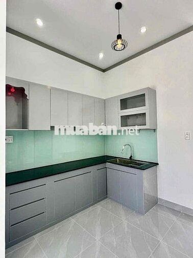 Nhà mới 100% Hiệp An gần trường học đường 3m. 6x28 thổ cư 50m