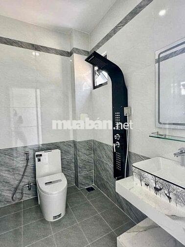 Nhà mới 100% Hiệp An gần trường học đường 3m. 6x28 thổ cư 50m