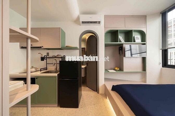 CĂN HỘ MINI MỚI ĐẸP_FULL NỘI THẤT_AN NINH SẠCH SẼ KẾ GẦN SVĐ PHÚ THỌ