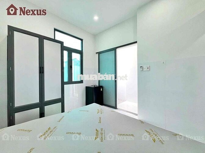Studio mới tinh đầy đủ tiện nghi,cửa sổ sát cầu Chữ Y, ĐH SGU, Sư Phạm