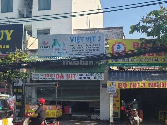 BÁN NHÀ MẶT TIỀN 200 HIỆP BÌNH, PHƯỜNG HIỆP BÌNH, TP HCM (Đường 10m). 