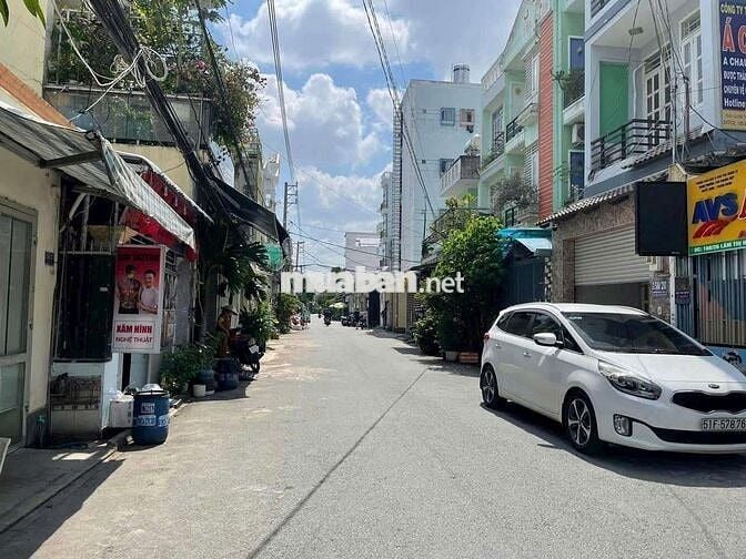 Nhà 5pn hẻm xe hơi, khu nhà lầu đồng bộ