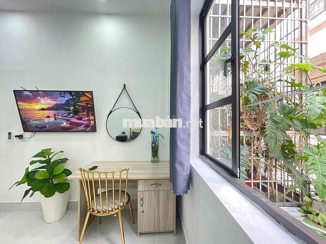 Cho Thuê Căn Hộ 1PN Full Nội Thất - Tách Bếp Riêng, Ở Cityland P-10 GV