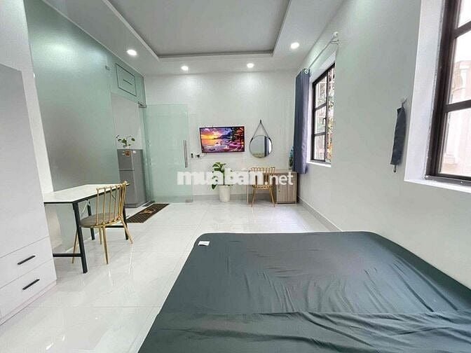 Cho Thuê Căn Hộ 1PN Full Nội Thất - Tách Bếp Riêng, Ở Cityland P-10 GV