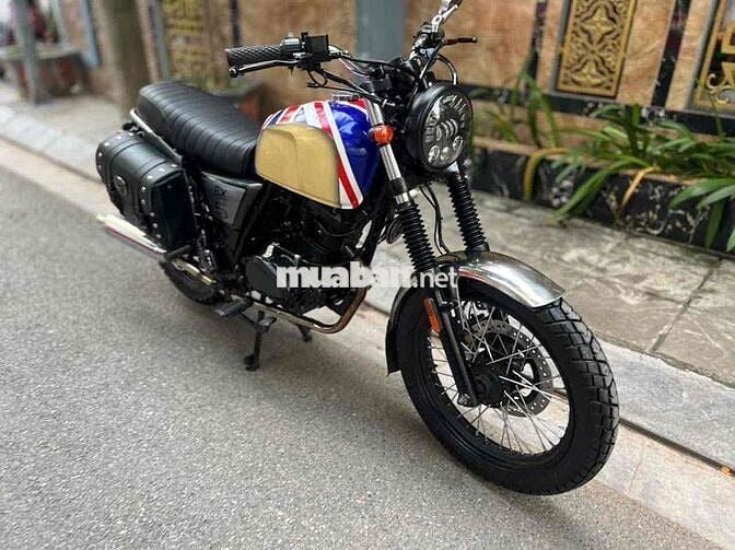 Brixton bx 150 biển số 29- lên nhiều đồ full đẹp