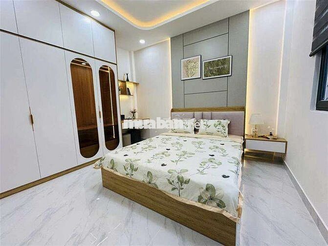 CHỢ BÀ CHIỂU - 2 Tầng - Nhà Đẹp Tặng Nội Thất