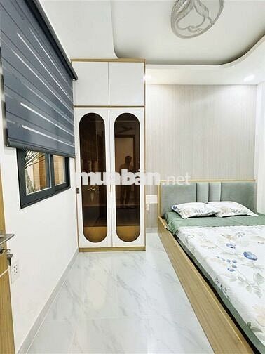 CHỢ BÀ CHIỂU - 2 Tầng - Nhà Đẹp Tặng Nội Thất