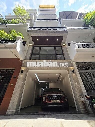BÁN NHÀ HOÀNG QUỐC VIỆT - Ô TÔ VÒNG QUANH -PHÂN LÔ-7 TẦNG THANG MÁY