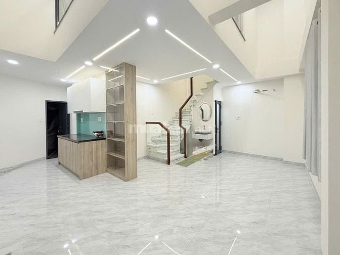 NHÀ MỚI-40 M2- NGANG 7 X 5,7  5 TẦNG- HẺM XE HƠI - BÌNH THẠNH-  