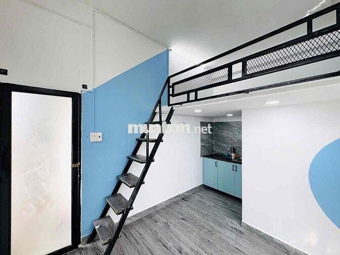 CĂN HỘ CÓ GÁC FULL NỘI THẤT BANCOL RỘNG RÃI THOÁNG MÁT
