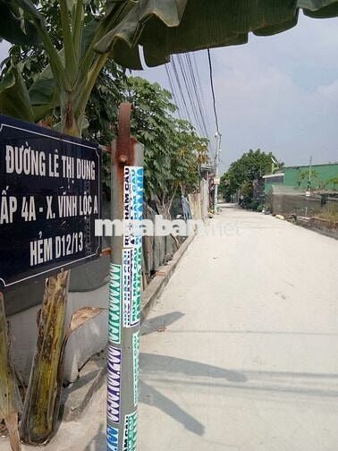 Đất nền riêng lẻ - 53m đường Lê Thị Dung, Vĩnh Lộc A