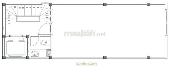 MẶT BẰNG VĂN PHÒNG - 45M2 - TIỆN NGHI HIỆN ĐẠI - PHỐ THIÊN HIỀN
