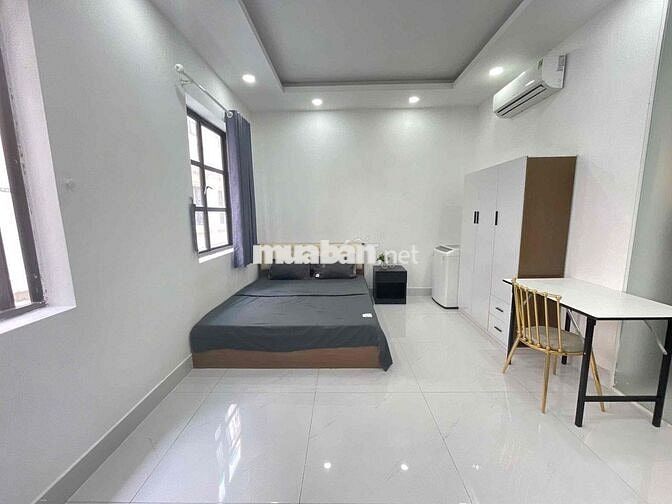 Cho Thuê Căn Hộ 1PN Full Nội Thất - Tách Bếp Riêng, Ở Cityland P-10 GV