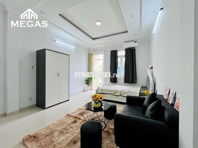 CHÍNH CHỦ CHO THUÊ CĂN HỘ FULL NỘI THẤT BAN CÔNG MỚI KHAI TRƯƠNH