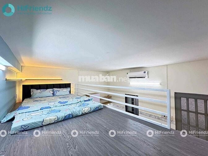 CHO THUÊ PHÒNG GÁC FULL NỘI THẤT RỘNG 25M2 NGAY CV GIA ĐỊNH - SÂN BAY
