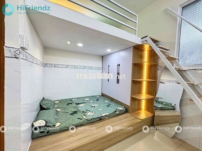 KHAI TRƯƠNG PHÒNG GÁC SIÊU RỘNG BAN CÔNG THOÁNG FULL NT CV GIA ĐỊNH