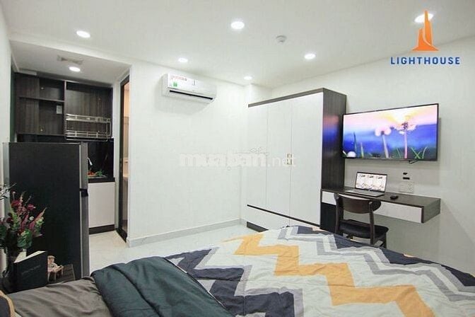 💥STUDIO FULL NT- NGAY CHỢ BÀ CHIỂU, LÊ QUANG ĐỊNH, NGÃ TƯ HÀNG XANH