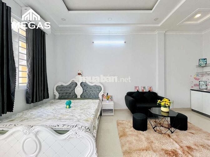 CHÍNH CHỦ CHO THUÊ CĂN HỘ FULL NỘI THẤT BAN CÔNG MỚI KHAI TRƯƠNH